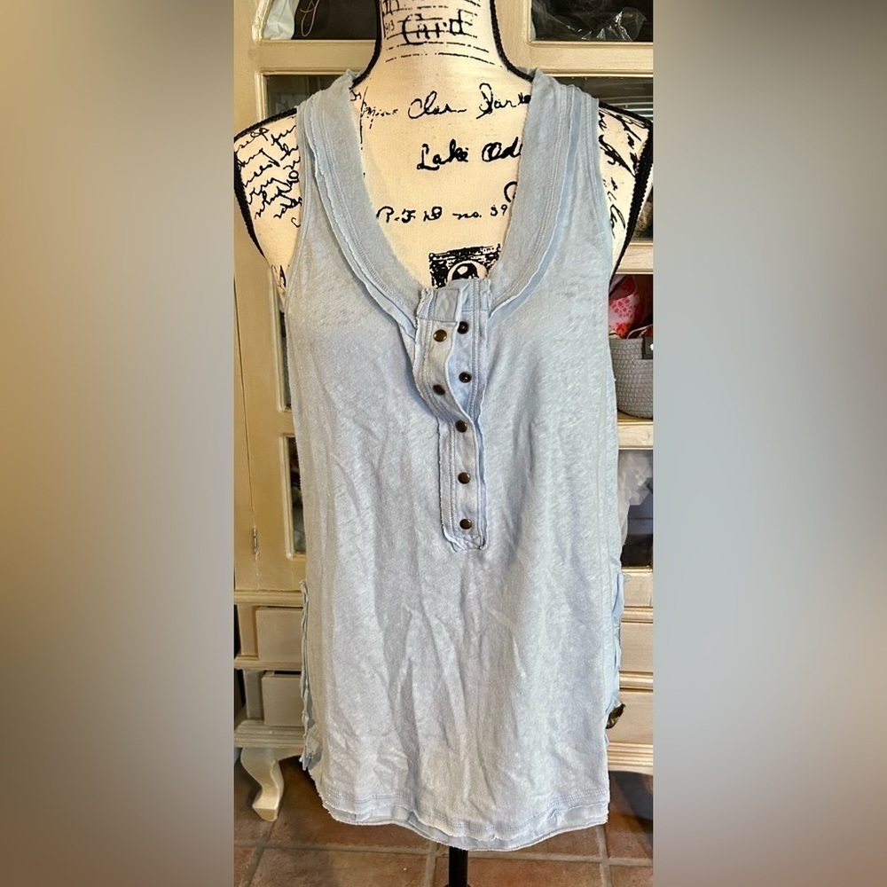 Free People We The Free Love Language Solid Tank NWOT - Picture 8 of 12